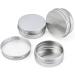 Kbnian 30ml Aluminum Tins - 30pcs Empty D schen for Cosmetics Nail Art & Ointments - Silver Sample Containers (5.2 x 2cm) - Buy Online on GoSupps.com