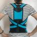 DFHBFG Back Posture Corrector Spine Back Posture Elastic Clavicle Posture Correction Back Support Braces Back Belt(Blue Small-S) Small-S Blue