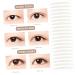 Balacoo Eye Makeup Tools 20 Sheets Double Eyelid Sticker Glue- Self Tape Invisible Eye Stickers Tool Breathable - Buy Online on GoSupps.com