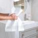 Vplus 150 Pack Disposable Guest Towels - Soft & Absorbent Paper Hand Towels for Bathroom, Kitchen, Parties - Decorative Linen Feel Napkins - Ideal for Dinners, Weddings, Christmas Party - Silver - Buy Online on GoSupps.com