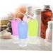 HAPINARY Aboard Buckle Bottling Refillable Bottle Makeup Liquid Containers Emulsion Bottle Empty Silicone Bottle Storage Bottle With Hole Dispenser Travel Silica Gel - Buy Online on GoSupps.com