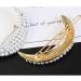Elegant Hair Clips Pearl Moon-Shaped Barrettes Bobby Pin Hairpin for Ladies Women Girls Hair Clips Female Elegant Wedding Hair Accessories - Buy Online on GoSupps.com