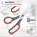 Scissors Bulk Set of 5-Pack Niutop 8" Multipurpose Sharp Sewing Craft Fabric Scissors for Office Home High/Middle School Student Office Teacher Art Supplies Soft Comfort-Grip Right/Left Handles 5 Packs - Buy Online on GoSupps.com