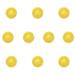 Massage ball CanDo hedgehog ball knobbly ball diameter 15 cm yellow 12 pieces 12 pieces 15 cm