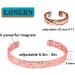 LONGRN Pure Copper Magnetic Ring & Bracelet - Adjustable Size for Women - Buy Online on GoSupps.com