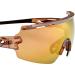 Swisseye Signal Sports Glasses - 100% UVA/UVB/UVC Protection Adjustable Nose Shiny Laser Crystal Brown/Black Includes Case - Buy Online on GoSupps.com