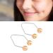 Dimple Manufacturer | Portable Exercise Accessories | Facial Dimple Clip - Orange | Shop Now - Buy Online on GoSupps.com