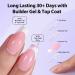 Shop Bartbox Builder Gel 15ml for Xcoattips French Nails | Long-Lasting No Flaking 30+ Days Durability - Black - Buy Online on GoSupps.com