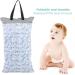Garosa Waterproof Diaper Bag for Newborns - Large Capacity Hanging Wet Dry Cloth Baby Inserts Nappy Laundry Storage Bag (#4) - Buy Online on GoSupps.com