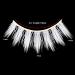 White False Eyelashes for Cosplay & Halloween | Reusable Anime Makeup Extensions - 2 Pairs (Upper & Bottom - Buy Online on GoSupps.com