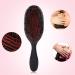 Oval Hair Comb Brush - Detangling & Straightening Paddle Hairbrush | Scalp Massage Tool (2 Sizes) - Buy Online on GoSupps.com