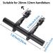 Bike Bicycle Double Handlebars Extender | Aluminum Alloy | 20CM Extension | Bike Mount Accessories - Buy Online on GoSupps.com