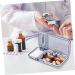 Box Divider & Cutter for Small Medications Portable Medication Splitter | 11.9x6.3cm Grey | International Shipping - Buy Online on GoSupps.com