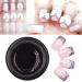 Mesiyun Nail Art Rhinestone Glue - Strong Adhesive Gel for DIY Nails - 8ML - Includes Two Boxes and Brushes - Buy Online on GoSupps.com