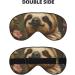 SSIMOO Cute Sloth Soft Sleep Eye Mask - Breathable Eye Patch for Women | Perfect Travel Accessory & Relaxation Gift - Buy Online on GoSupps.com