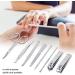 Nail Scissors kit Nail Cutter for Family Use Professional(black) - Buy Online on GoSupps.com