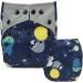 Hisprout Baby Reusable Absorbent Cloth Pocket Nappy Set of 2 (Space Animal) - Eco-Friendly Diapers - Buy Online on GoSupps.com