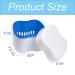 Bearals Denture Box with Brush & Strainer - Blue 2 | Denture Cup, Case, Cleaning & Soaking Cup for Mouth Guard, Retainer - Buy Online on GoSupps.com