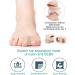 Bunion Correct Toe Spacers for Women Men - Toe Separators with Soft Gel Pads and Elastic Loops for Bunion Correction and Hammer Toe Straightening - Small Size - Buy Online on GoSupps.com