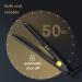 Terviiix Mini Hair Straightener for Short Hair - Compact 1/2 Inch Flat Iron with Variable Heat Settings, Dual Voltage Tourmaline Ceramic, Travel-friendly & Automatic Power Off - Black - Buy Online on GoSupps.com