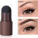 Kit 1-Step Brow Stamp and Shaping Kit Waterproof Shaping Set with 10 Eyebrow Styling Mode Card(Brown 1 Set) Natural Brown*1 - Buy Online on GoSupps.com