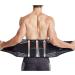 Lower Back Support Belt for Pain Relief | Herniated Disc Sciatica & Scoliosis | Breathable Lumbar Waist Girdle for Better Posture - International Shipping - Buy Online on GoSupps.com