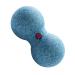 Healeved 1 piece Fascia ball foot massage devices massage roller exercise roll Manual foot massage devices back massage peanut muscle roll EPP blue home muscle massage device shoulder massage device ball ball