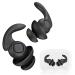 Earplugs for 30 db Sleep Noise Reduction Reusable and Washable Silicone Ear Plugs Perfect for Side Sleepers Workers and Travelers