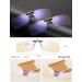 Dauco High-Quality Computer Glasses Clip-On | Anti-Eye Fatigue UV & Blue Light Protection | 1 Pack - Perfect for TV & Gaming - Buy Online on GoSupps.com