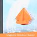 Magnetic Window Cleaner Double Side Magnetic Window Cleaner Both Side Glass Surface Cleaning Brush Wiper Tools Triangular Magnetic Squeegee Household Window Cleaner Tool for Home Car - Buy Online on GoSupps.com