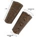 Valhalla Gear Handmade Full Grain Leather Archery Bracers - 2 Pack Bourbon Brown - Buy Online on GoSupps.com