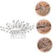 Angoily Hair Comb Pearl Hair Barrettes Hair Accessories for Bride Leaves Headpiece Flower Hair Clips for Women Crystal Hair Accessories Rhinestone Hair The Flowers Women's Iron - Buy Online on GoSupps.com