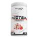 Best Body Nutrition Gourmet Premium Pro Protein Strawberry Cream Dose 4 components Protein Shake: Caseinat Whey concentrate whey isolate egg protein 500 g can Strawberry Cream 500 G (1 Series)
