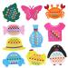 Gogogmee 5pcs Tobots Developmental Chicken Toy - Easter Party Favors & Educational Baby Toys - Buy Online on GoSupps.com