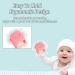 BOKOUHUI Silicone Teethers for Babies - Set of 2 Mushroom Teething Toys with Storage Case | Safe for Toddlers & Infants - Buy Online on GoSupps.com