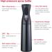 ZHIYE Hair Spray Bottle Continuous Water Mister Bottle Empty Aerosol Fine Mist Curly for Taming in Morning Hairstyling Plants Pets Cleaning-5.4oz/160ml (Black) 160 ml Black - Buy Online on GoSupps.com