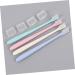 Healeeved 6 Boxes Portable Toothbrush Set - 8-Piece Travel Toothbrush with Picks for At-Home Use - International Shipping Available - Buy Online on GoSupps.com