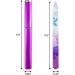 3 Pack Glass Nail File Set with Case | Gradient Color Crystal Nail Files for Professional Manicure | Two Sided Etched Filing Surface | Czech Glass File by EAONE - Buy Online on GoSupps.com