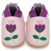 Baby Shoes with Soft Sole - Baby Girl Shoes - Baby Boy Shoes - Leather Toddler Shoes - Baby Walking Shoes 18-24 Months Tulips