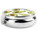 Cartoon Pears Mini Round Pill Box - 3 Compartment Travel Organizer for Medicine - Portable Pill Case for Home & Office - Buy Online on GoSupps.com