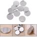 Gwxevce 10pcs Empty Eyeshadow Palette - Powder Pans for Makeup Magnetic Storage Silver Color - Buy Online on GoSupps.com