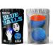 XL Blue Balls Bath Bombs - Sad Mime Design - Funny Bath Fizzers for Men (2 Count) - Buy Online on GoSupps.com