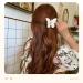 8 Pcs Butterfly Flower Claw Clips & Spiral Hair Ties Set for Women and Girls - Buy Online on GoSupps.com