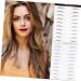 Baluue 6 Sheets Eyebrow Sticker Realistic Eyebrow Transfer Makeup Decals Eyebrow Stickers Stick on Eyebrows - Buy Online on GoSupps.com