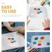 FRCOLOR Color Palette Set for Makeup & Painting | Foundation Mixing Tray Spatula & Acrylic Paint Palette for DIY Art - Buy Online on GoSupps.com