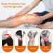 Heated Knee Brace for Pain Relief | Rechargeable Adjustable Temperature Massager & Warm Wrap - Buy Online on GoSupps.com
