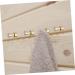 jojofuny 12 Pcs Hook Heavy Duty Hangers Adhesive Wall Mount Clothes Rack Scarf Hangers Robe Metal Coat Rack 2.9X1.8CMx3pcs Goldenx3pcs - Buy Online on GoSupps.com