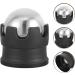 Inoomp 4-Piece Cryospheric Massage Ball Roller - Metal Plastic Manual Muscle Massager for Hot & Cold Therapy - Buy Online on GoSupps.com