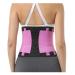 Back Support Back Brace Lumbar Support Elastic Back Lumbar Brace Support Belt Orthopedic Posture Corrector Lower Back Waist Back Support Belt(Pink Medium) Medium Pink