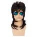 Qnbiar Men's Mullet Wig - Black Curly 70s/80s Cosplay Retro Punk Rocker Disco Synthetic Full Wig - International Shipping - Buy Online on GoSupps.com